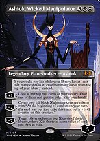 Magic the Gathering Card - Ashiok, Wicked Manipulator - MTG Circle