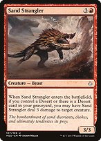 Magic the Gathering Card - Sand Strangler - MTG Circle