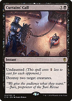 Magic the Gathering Card - Curtains' Call - MTG Circle