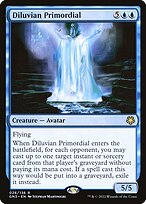 Magic the Gathering Card - Diluvian Primordial - MTG Circle