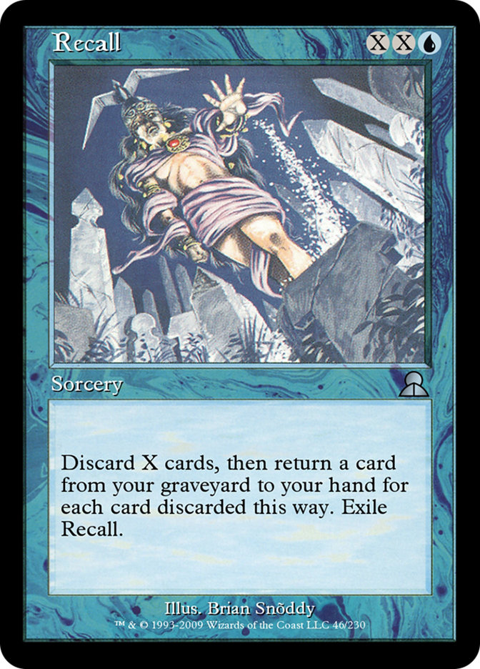 Magic the Gathering Card - Recall - MTG Circle