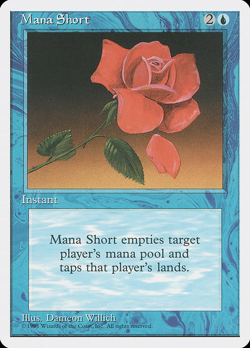 Magic the Gathering Card - Mana Short - MTG Circle