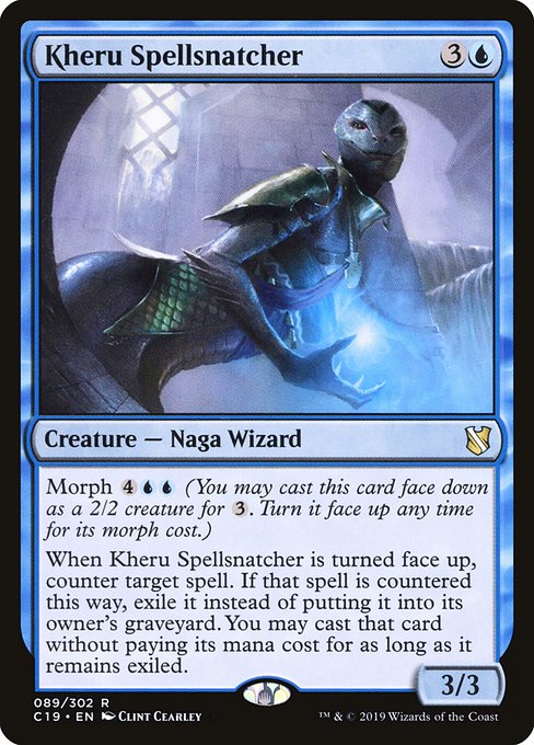 Magic the Gathering Card - Kheru Spellsnatcher - MTG Circle