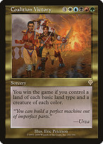 Magic the Gathering Card - Coalition Victory - MTG Circle