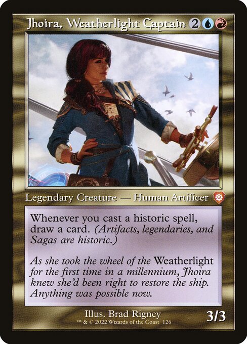 Magic the Gathering Card - Jhoira, Weatherlight Captain - MTG Circle