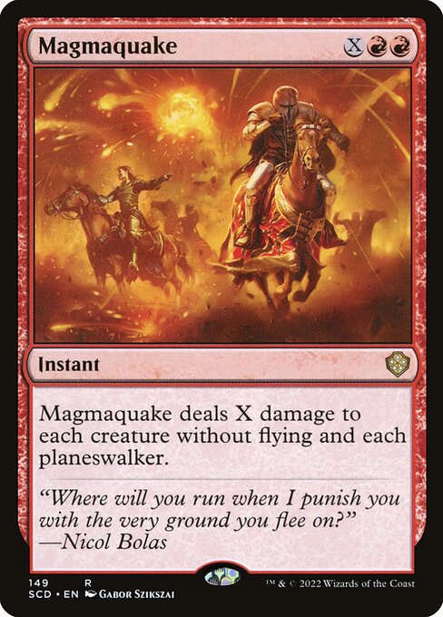 Magic the Gathering Card - Magmaquake - MTG Circle