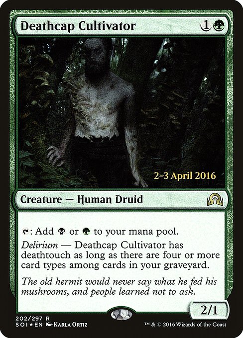 Magic the Gathering Card - Deathcap Cultivator - MTG Circle