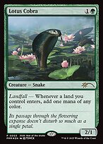 Magic the Gathering Card - Lotus Cobra - MTG Circle