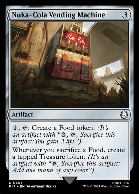 Magic the Gathering Card - Nuka-Cola Vending Machine - MTG Circle