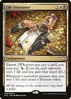 Magic the Gathering Card - Life Insurance - MTG Circle