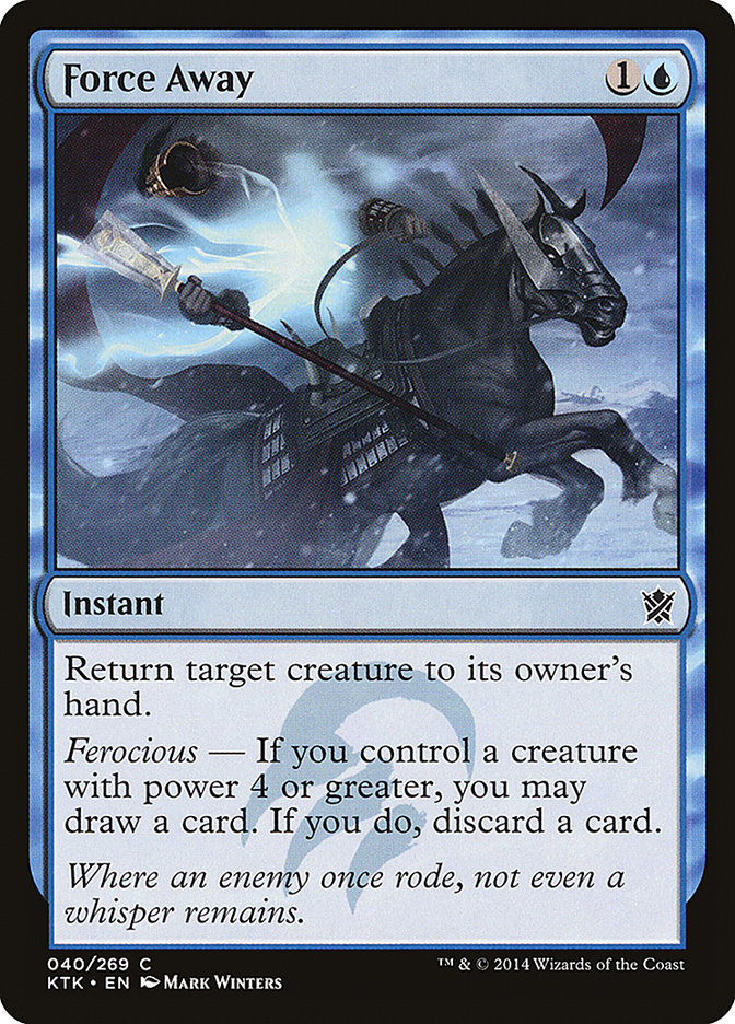 Magic the Gathering Card - Force Away - MTG Circle