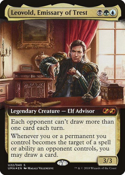 Magic the Gathering Card - Leovold, Emissary of Trest - MTG Circle