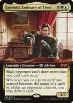 Magic the Gathering Card - Leovold, Emissary of Trest - MTG Circle