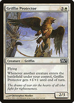 Magic the Gathering Card - Griffin Protector - MTG Circle
