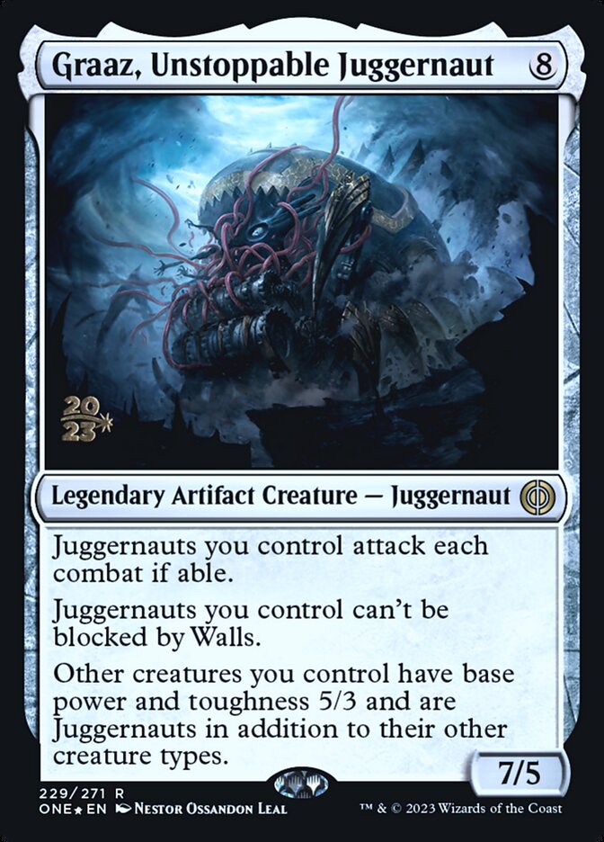 Magic the Gathering Card - Graaz, Unstoppable Juggernaut - MTG Circle