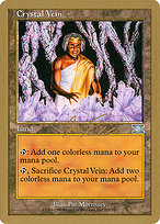 Magic the Gathering Card - Crystal Vein - MTG Circle