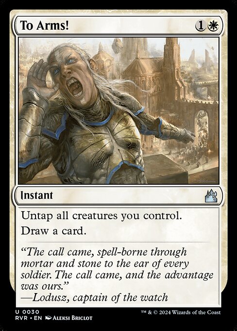 Magic the Gathering Card - To Arms! - MTG Circle