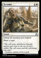 Magic the Gathering Card - To Arms! - MTG Circle