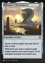 Magic the Gathering Card - Rhonas's Monument - MTG Circle