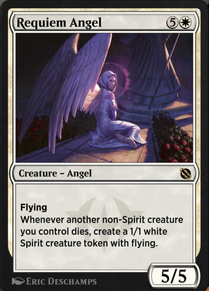 Magic the Gathering Card - Requiem Angel - MTG Circle