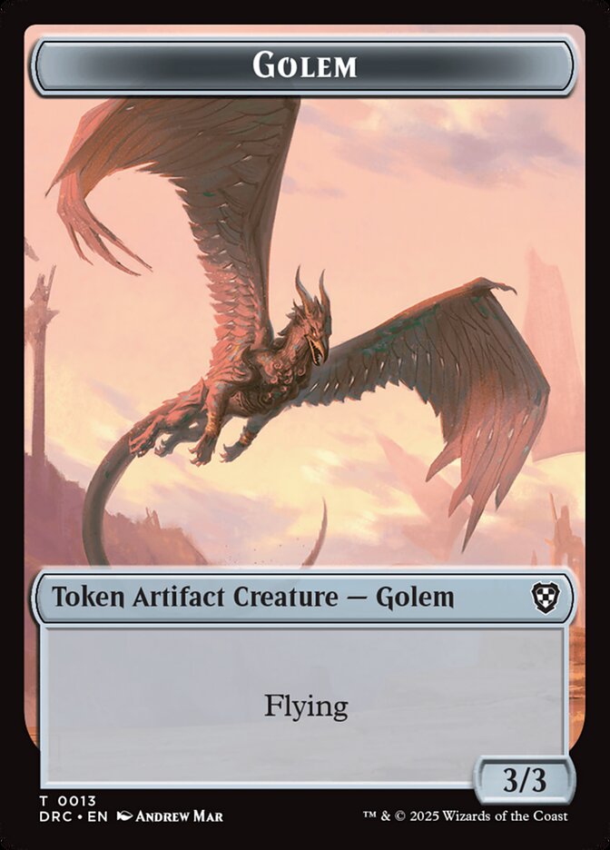 Magic the Gathering Card - Golem - MTG Circle