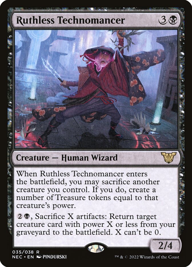 Magic the Gathering Card - Ruthless Technomancer - MTG Circle