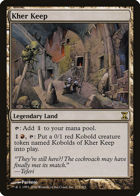 Magic the Gathering Card - Kher Keep - MTG Circle
