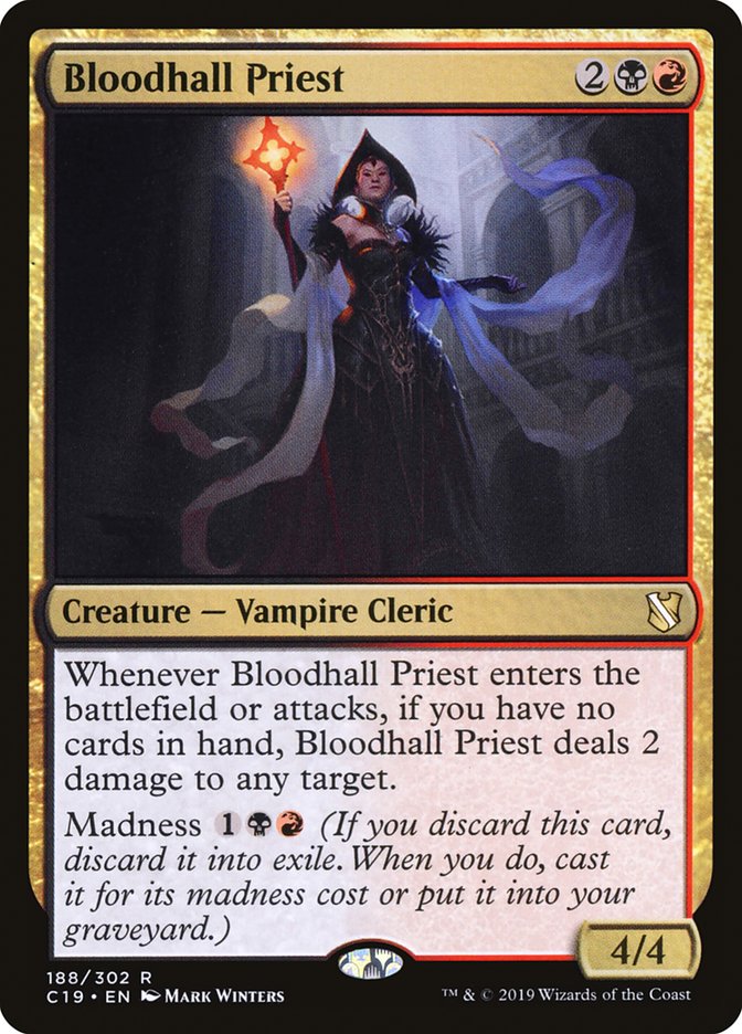 Magic the Gathering Card - Bloodhall Priest - MTG Circle