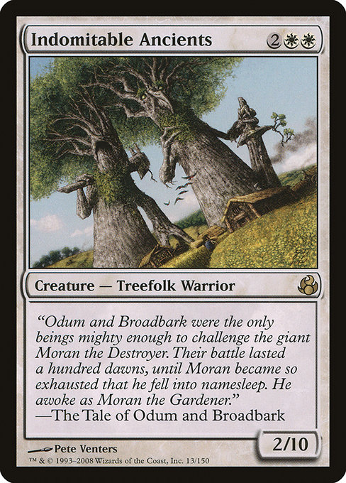Magic the Gathering Card - Indomitable Ancients - MTG Circle
