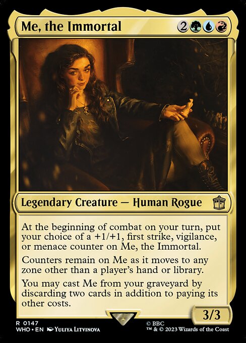Magic the Gathering Card - Me, the Immortal - MTG Circle