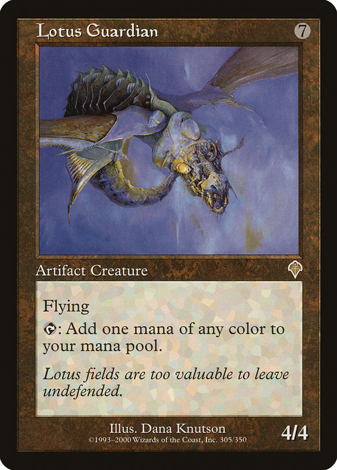 Magic the Gathering Card - Lotus Guardian - MTG Circle
