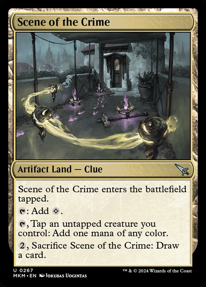 Magic the Gathering Card - Scene of the Crime - MTG Circle