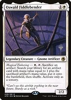 Magic the Gathering Card - Oswald Fiddlebender - MTG Circle