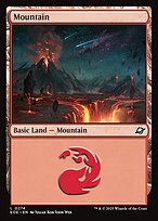 Magic the Gathering Card - Mountain - MTG Circle