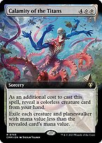 Magic the Gathering Card - Calamity of the Titans - MTG Circle