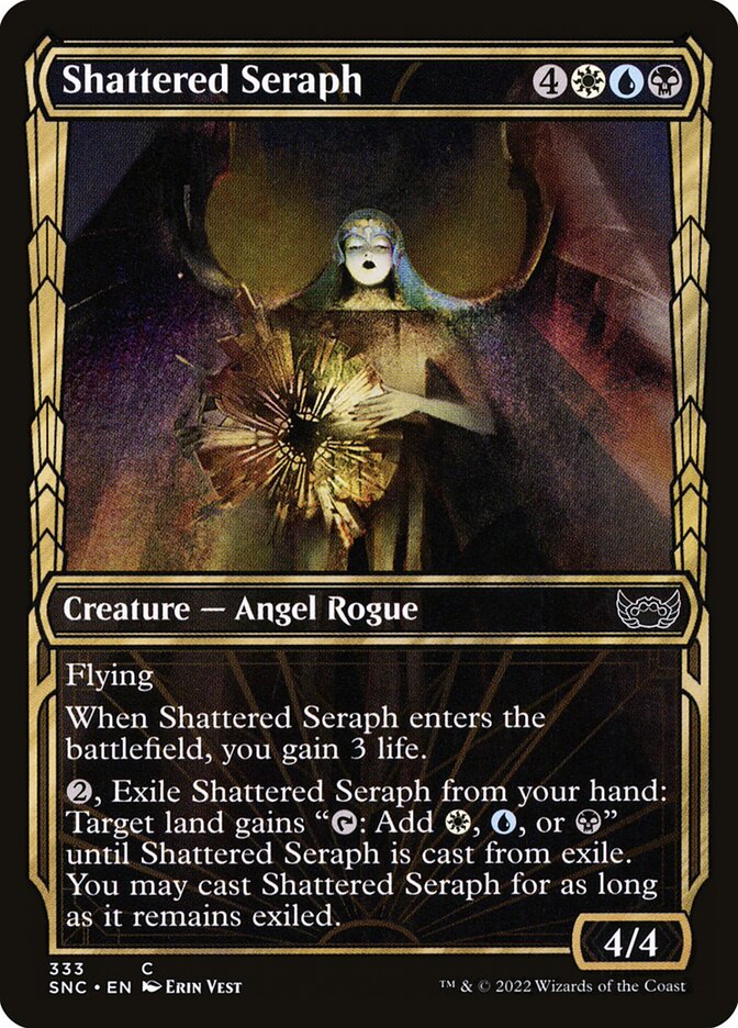 Magic the Gathering Card - Shattered Seraph - MTG Circle