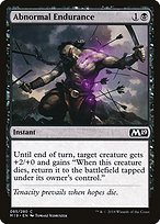 Magic the Gathering Card - Abnormal Endurance - MTG Circle