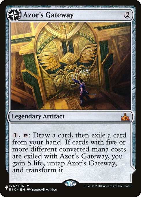 Magic the Gathering Card - Azor's Gateway - MTG Circle