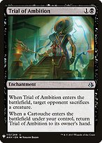 Magic the Gathering Card - Trial of Ambition - MTG Circle