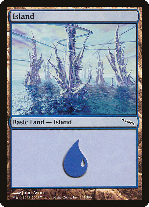 Magic the Gathering Card - Island - MTG Circle