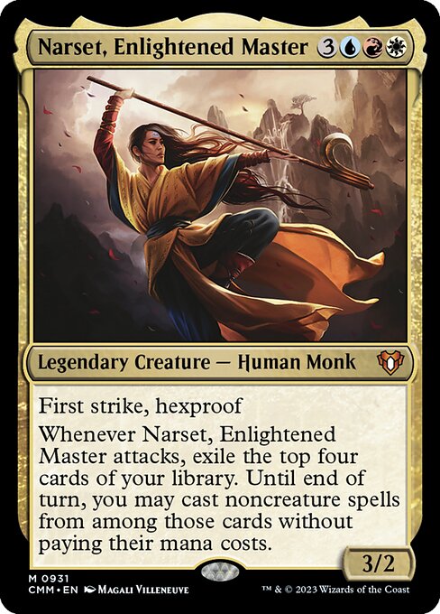 Magic the Gathering Card - Narset, Enlightened Master - MTG Circle