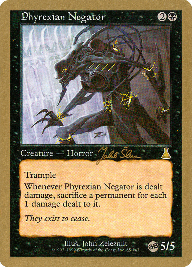 Magic the Gathering Card - Phyrexian Negator - MTG Circle