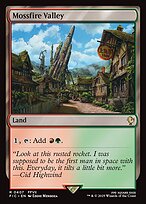 Magic the Gathering Card - Mossfire Valley - MTG Circle