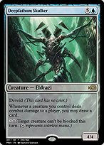 Magic the Gathering Card - Deepfathom Skulker - MTG Circle