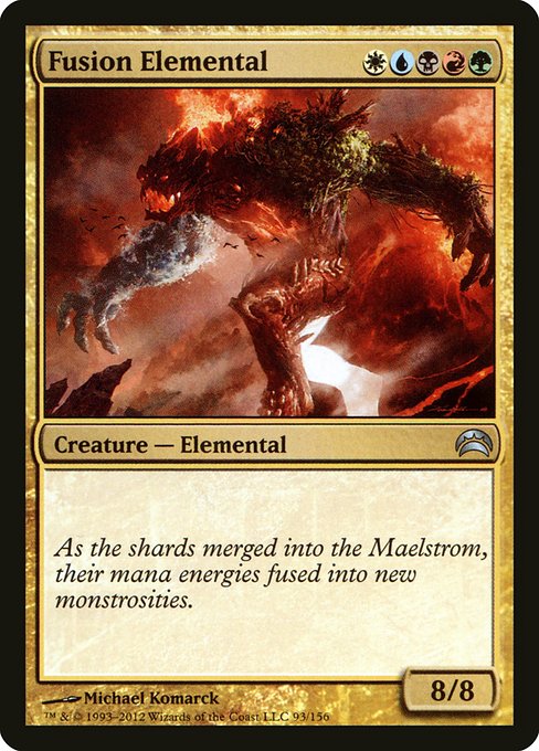 Magic the Gathering Card - Fusion Elemental - MTG Circle