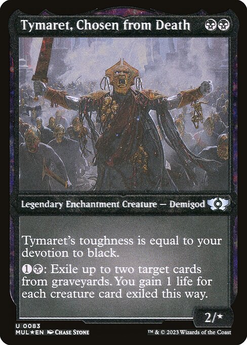 Magic the Gathering Card - Tymaret, Chosen from Death - MTG Circle