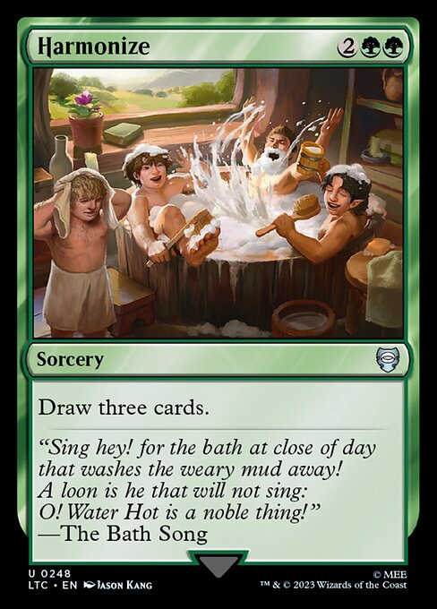 Magic the Gathering Card - Harmonize - MTG Circle
