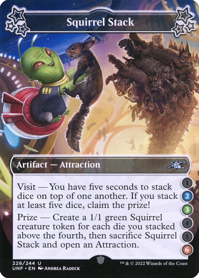 Magic the Gathering Card - Squirrel Stack - MTG Circle