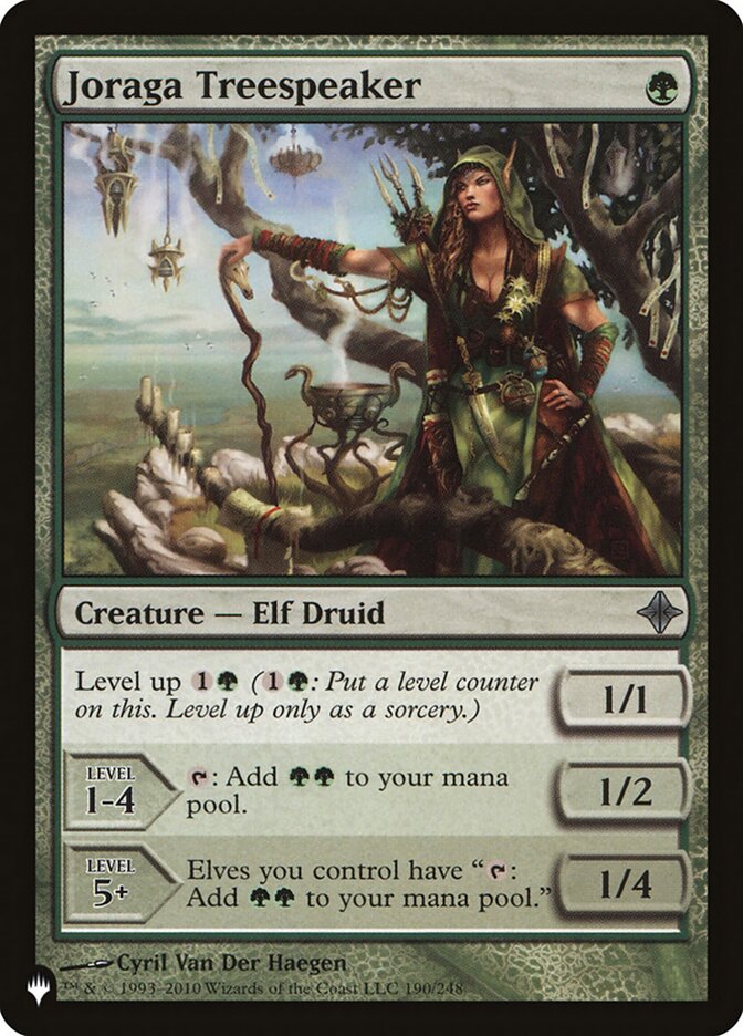 Magic the Gathering Card - Joraga Treespeaker - MTG Circle
