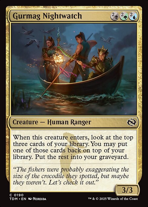 Magic the Gathering Card - Gurmag Nightwatch - MTG Circle